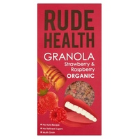 Rude Health Berry (Strawberry & Raspberry) Granola (Organic) ~ 450g