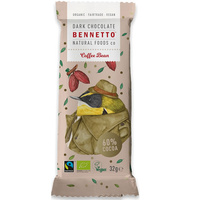 Bennetto Dark Chocolate Coffee Bean (Organic) ~32g