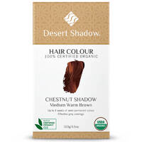 Desert Shadow Organic Hair Dye - Chestnut Shadow 100g