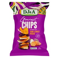 DJ&A Gourmet Chips Taro and Sweet Potato 100g