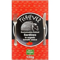 Fish4Ever Sardines in Organic Tomato Sauce ~ 120g