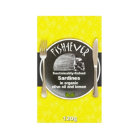 Fish4Ever Sardines in Organic Olive Oil & Lemon ~ 120g