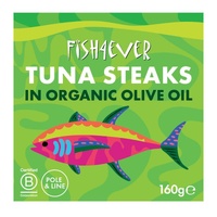 Fish4Ever Azores (Skipjack) Tuna Steaks in Olive Oil ~ 160g