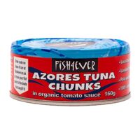 Fish4Ever Skipjack Tuna Chunks in Tomato Sauce 160g