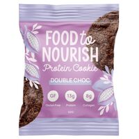 Food to Nourish Double Choc Protein Cookie 60g