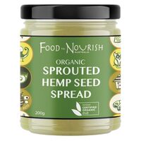 Food to Nourish Sprouted Hemp Seed Spread 225g
