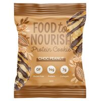 Food To Nourish Protein Cookie Choc Peanut 60g