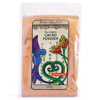 Food to Nourish Organic Raw Cacao Powder 500g