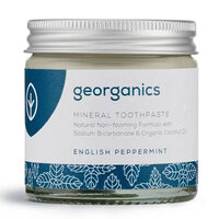 Georganics Natural Mineral-rich Toothpaste ~ English Peppermint 60ml