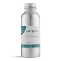 Georganics Oil Pulling Mouthwash ~ Spearmint 100ml