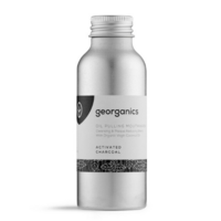 Georganics Oil Pulling Mouthwash ~ Charcoal 100ml
