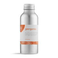 Georganics Oil Pulling Mouthwash ~ Orange 100ml