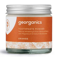 Georganics Natural Toothpowder ~ Orange 60ml