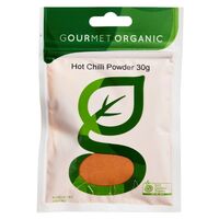 Gourmet Organic Chilli Hot Powder 30g