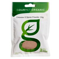 Gourmet Organic Chinese 5 Spice Powder 30g [Shortdated BBD: May-26]