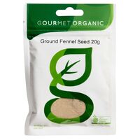 Gourmet Organic Fennel Ground 20g