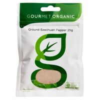 Gourmet Organic Pepper Szechuan Ground 25g