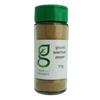 Gourmet Organic Pepper Szechuan Ground 51g [Shortdated BBD: Apr-26]