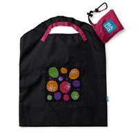 Onya Reusable Shopping Bag Black Retro ~ Small
