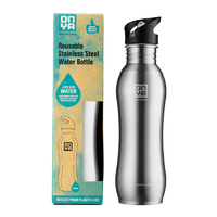 Onya Stainless Steel Drink Bottle Stainless ~ 750ml