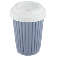 Onya Reusable Coffee Cup Grey / Blue - Regular