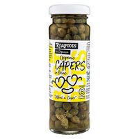 Realfoods By Organico Capers in Brine (Organic) ~ 100g