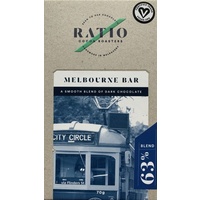 Ratio Cocoa Roasters Melbourne Blend Dark 63% (Vegan) ~ 70g