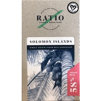Ratio Cocoa Roasters Solomon Islands MYLK Chocolate 58% (Vegan) ~ 70g