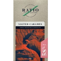 Ratio Cocoa Roasters Salted Caramel Chocolate 58% ~ 70g