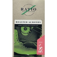 Ratio Cocoa Roasters Roasted Almond Chocolate 58% ~ 70g