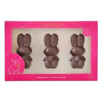 Ratio Cocoa Roasters Milk Marshmallow Easter Bunny Trio ~ 180g