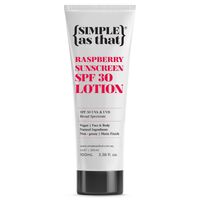 SIMPLE as that Raspberry Natural Sunscreen Lotion SPF30~ 100ml