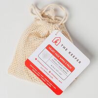 The Keeper Heart Face Wipes (Organic Cotton) 5 Pack