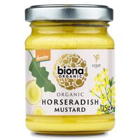 Biona Horseradish Mustard (Organic) ~ 125g