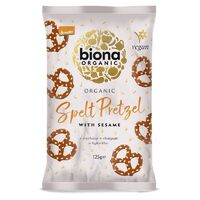 Biona Spelt Pretzel with Sesame (Organic) ~ 125g
