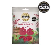 Biona Pomegranate Hearts (Organic) ~ 75g