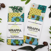 Wrappa Cacti Jumbo Beeswax Wrap ~ 1 x Jumbo