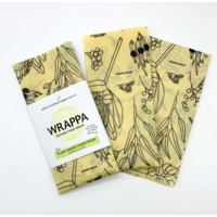 Wrappa Botanicals Beeswax Reusable Food Wrap Jumbo ~ 1 x Jumbo