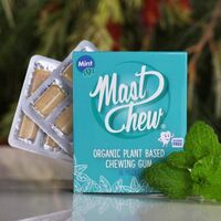 Mast Chew Organic Chewing Gum Blister Pack Spearmint 16 pce