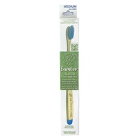 The Turtle Tribe Premium Bamboo Toothbrush MEDIUM 1-pack