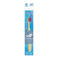 The Turtle Tribe Kids Bamboo Toothbrush ULTRA SOFT 1-pack