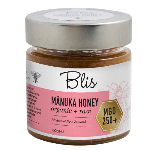 BLIS Manuka Honey (Organic Raw) ~ MGO 250+