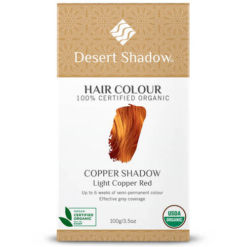 Desert Shadow Organic Hair Dye - Copper Shadow 100g