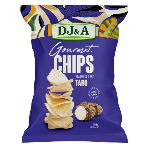 DJ&A Gourmet Chips Taro 100g