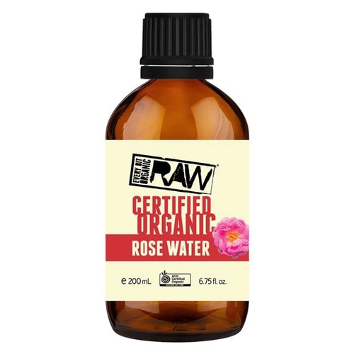 Every Bit Organic Raw Rosewater 200ml