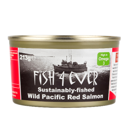Fish4Ever Wild Pacific Red Salmon ~ 213g 