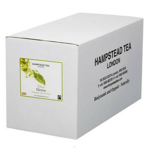 Hampstead Tea Clean Green Tea (Organic) ~ 1000 Tea Bags