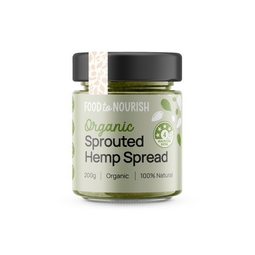 Food to Nourish Sprouted Hemp Seed Spread 200g