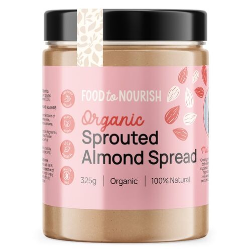 Food to Nourish Sprouted Almond Spread 325g