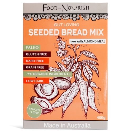 Food to Nourish Paleo Seeded Bread Mix 400g